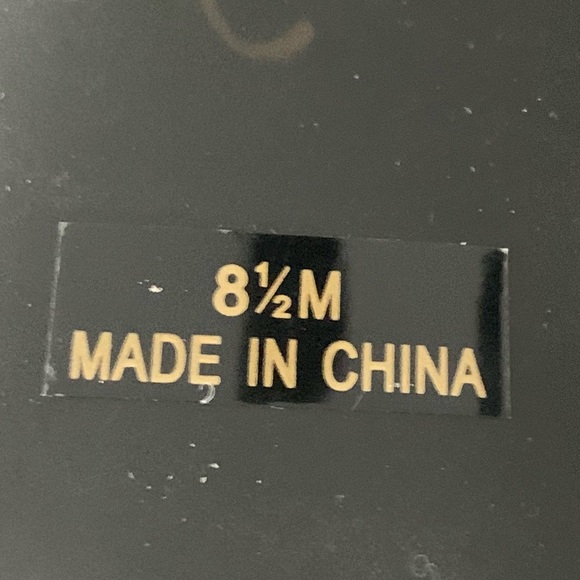 BADGLEY MISCHKA/Mark & James Glitter Gala Black Pumps 8.5 - Picture 12 of 14